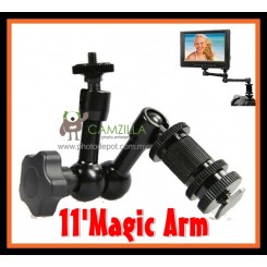 Camzilla 11" Articulating Magic Arm Hot shoe Mount Rig Holder